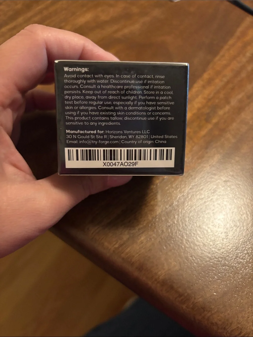 Forge Skin for Men Beef Tallow Face Balm